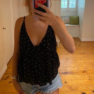 Small Black Free People Tank